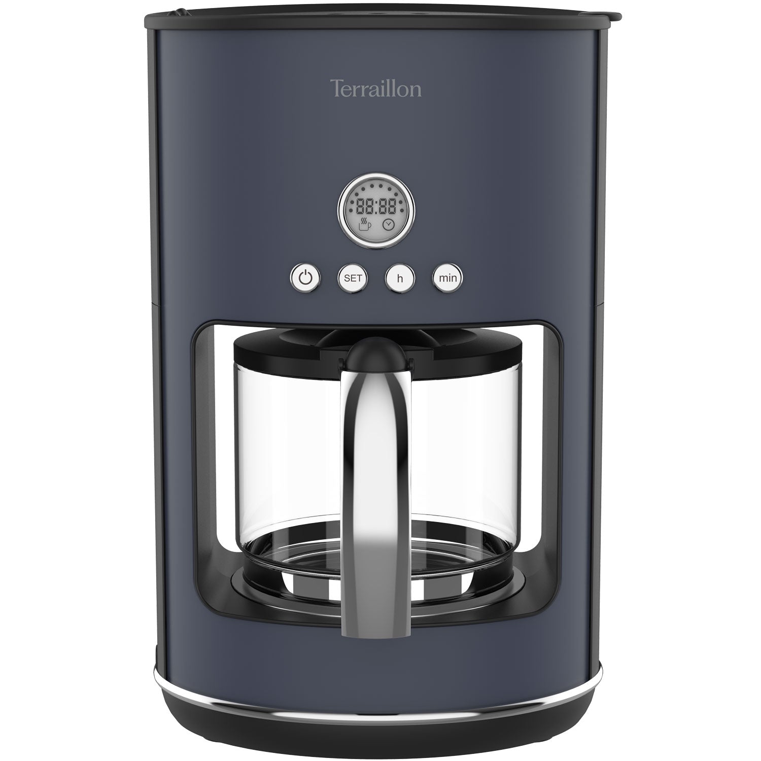 Programmable Coffee Maker – 1.25L, 1080W, Anti-Drip