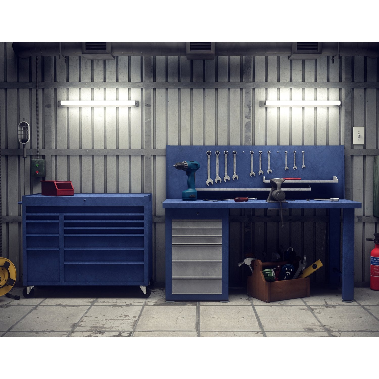 ProjectLine Ceiling lamp 120cm 34W 3400lm IP65