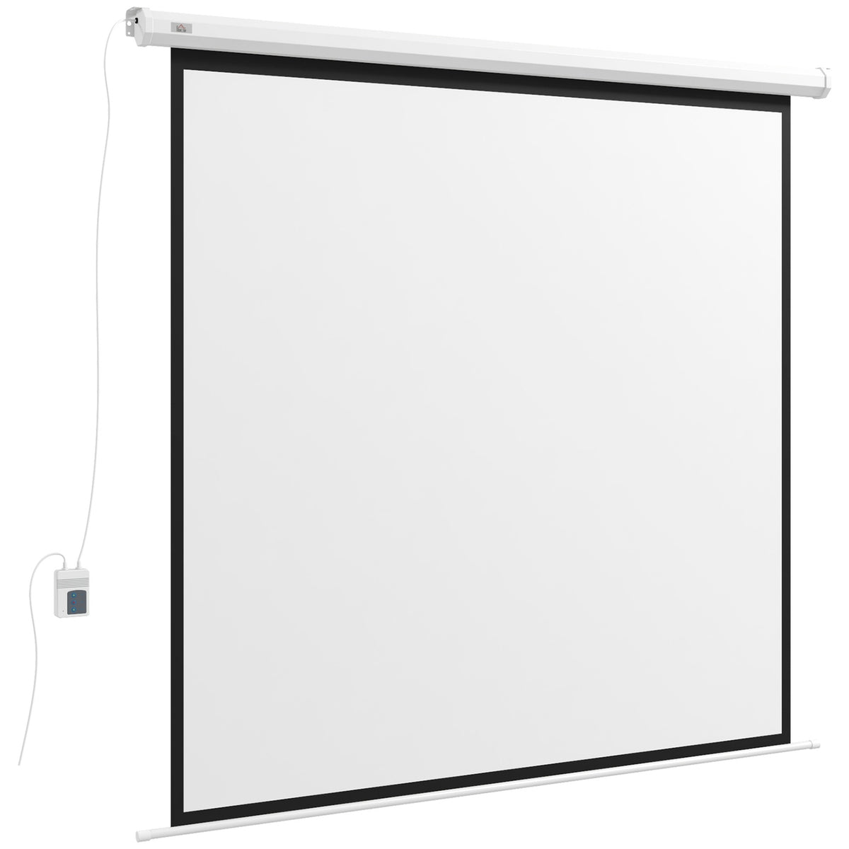 Projector Screen, 172x172 cm, Remote Control, 1:1 Format