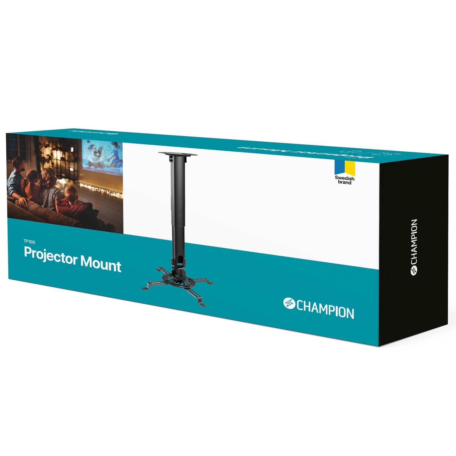 Projector mount with arm