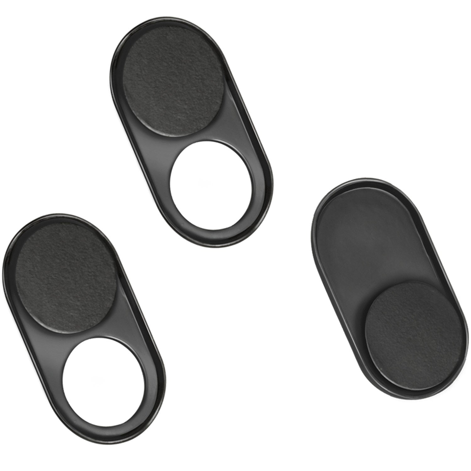 Protection for webcam 3-pack black