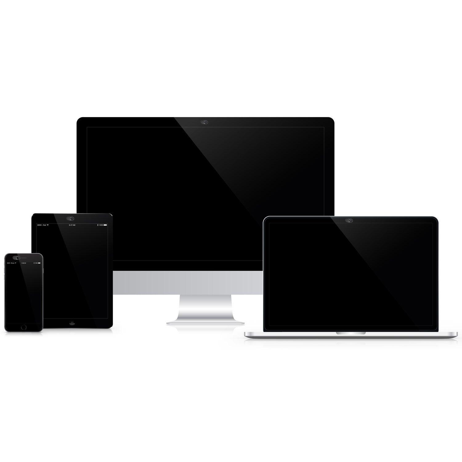 Protection for webcam 3-pack black