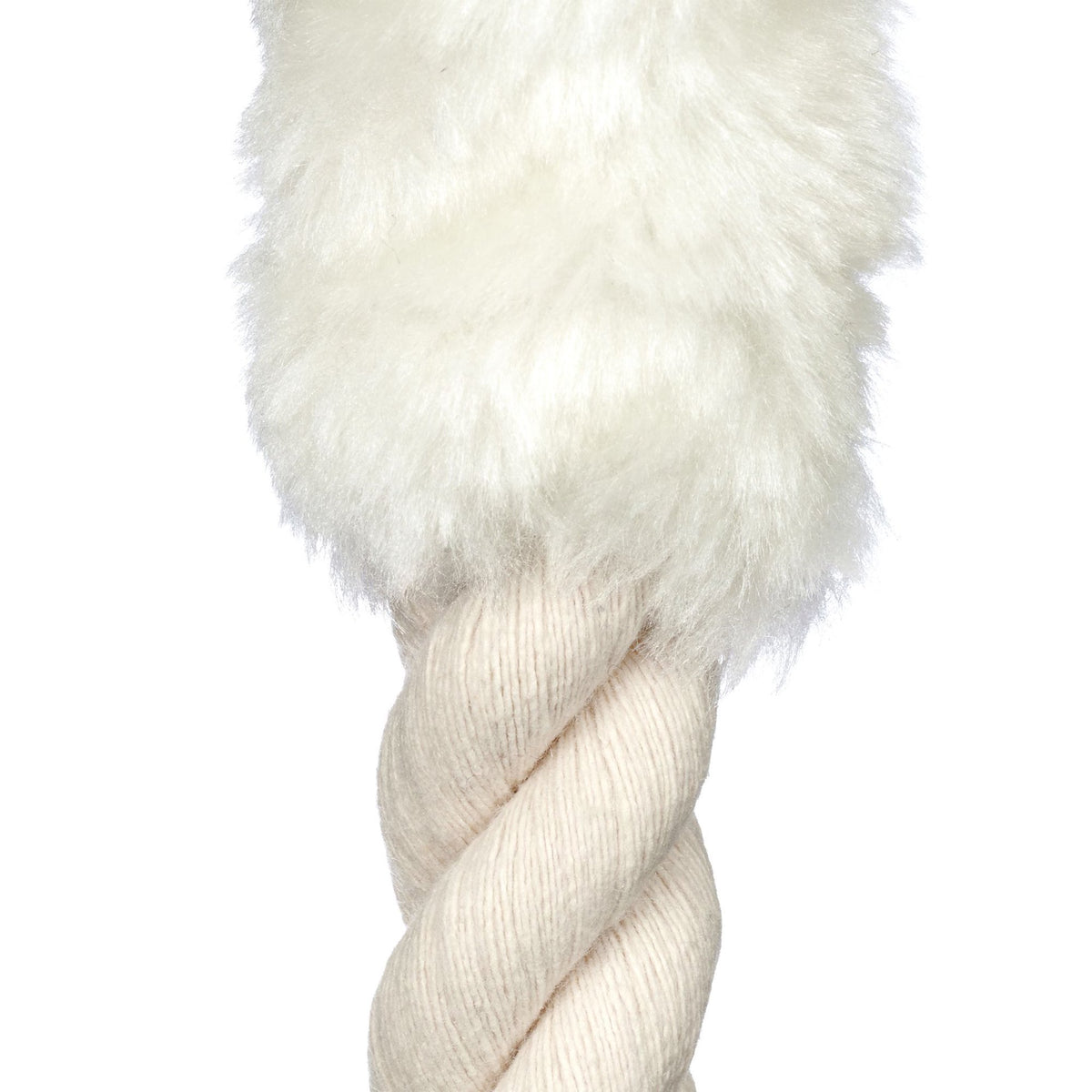 Protective clip for door cord set of 2 white