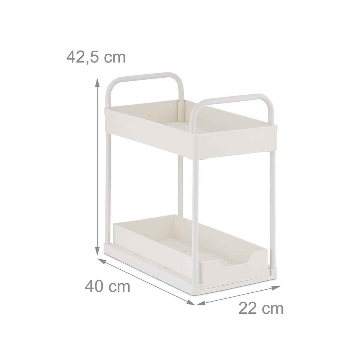 Pull-out shelf under the sink