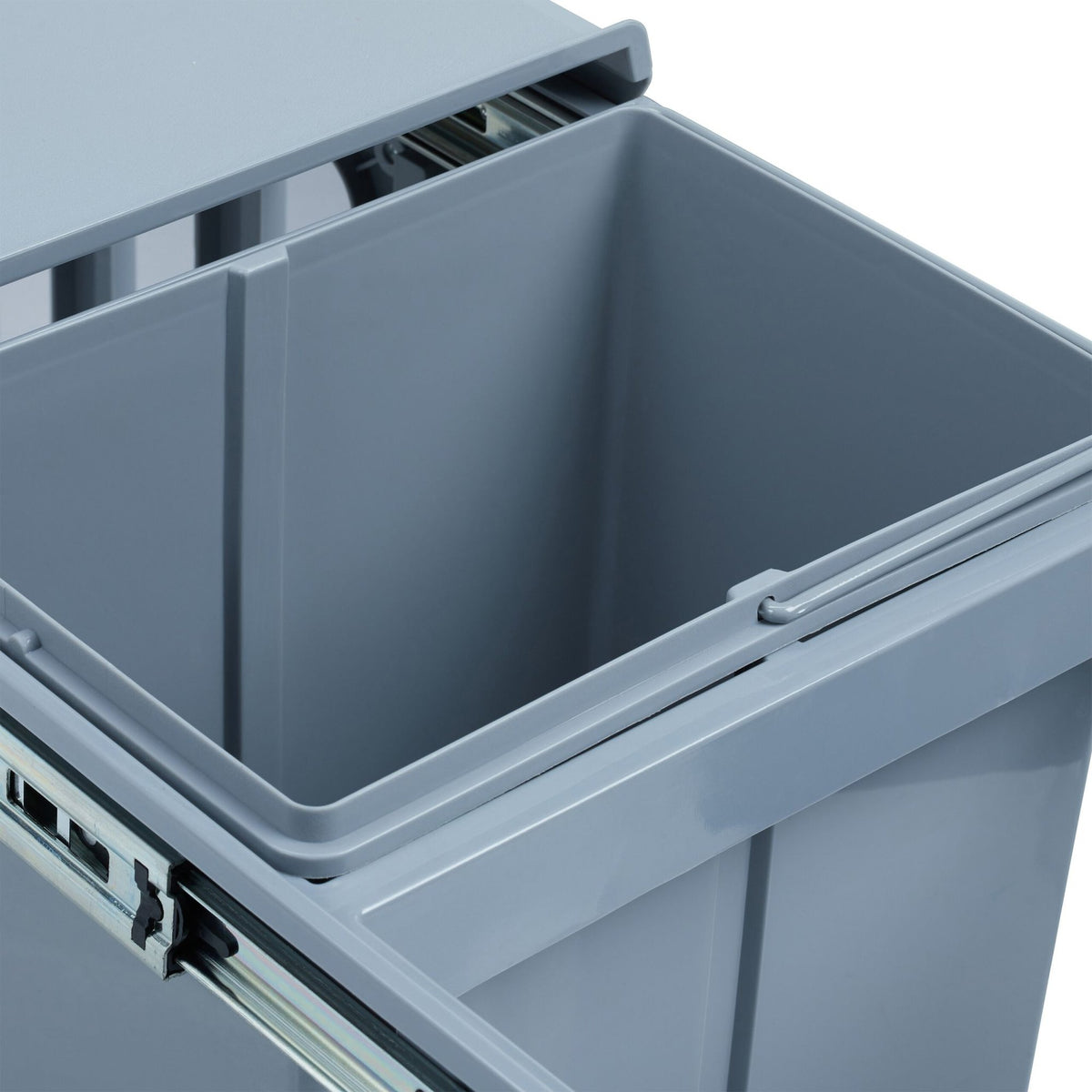 Pull-out source sorting 2 waste bins