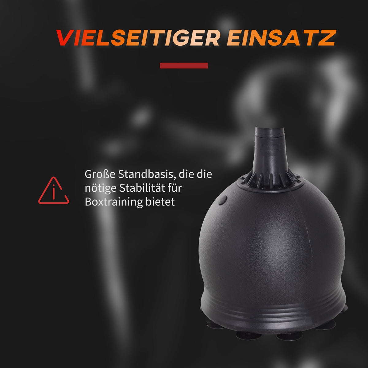 Punching Bag Freestanding Punching Bag 165Cm For Adults, Heavy Duty With Suction Cup Base, Black, Ideal For Professionals & Beginners