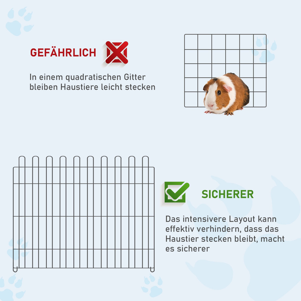 Puppy Run Flexible Puppy Fence Playpen Outdoor Run, 5 Sizes, 71X61Cm