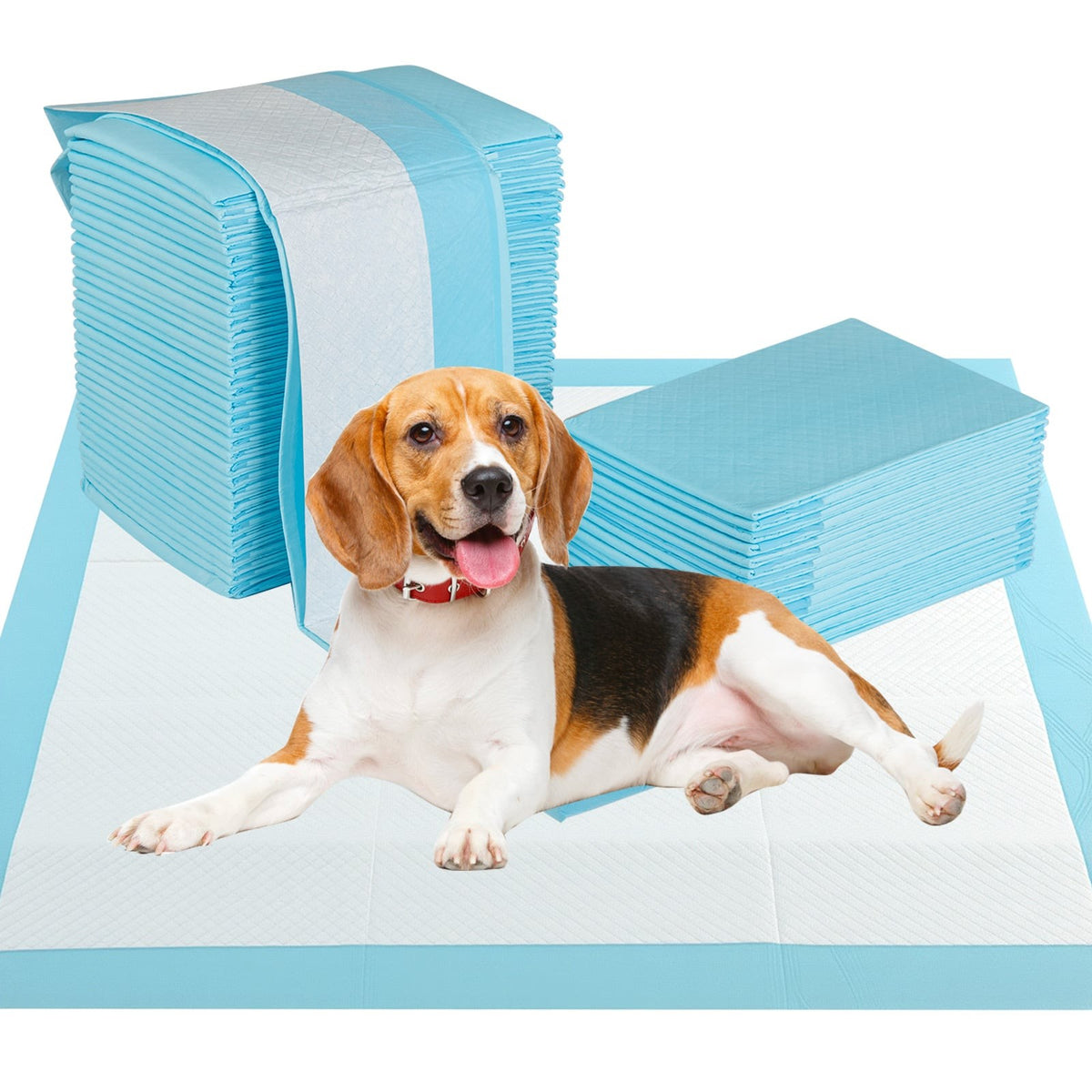 Puppy Training Pads, Leak-Proof, 76x76 cm, 150 Pack