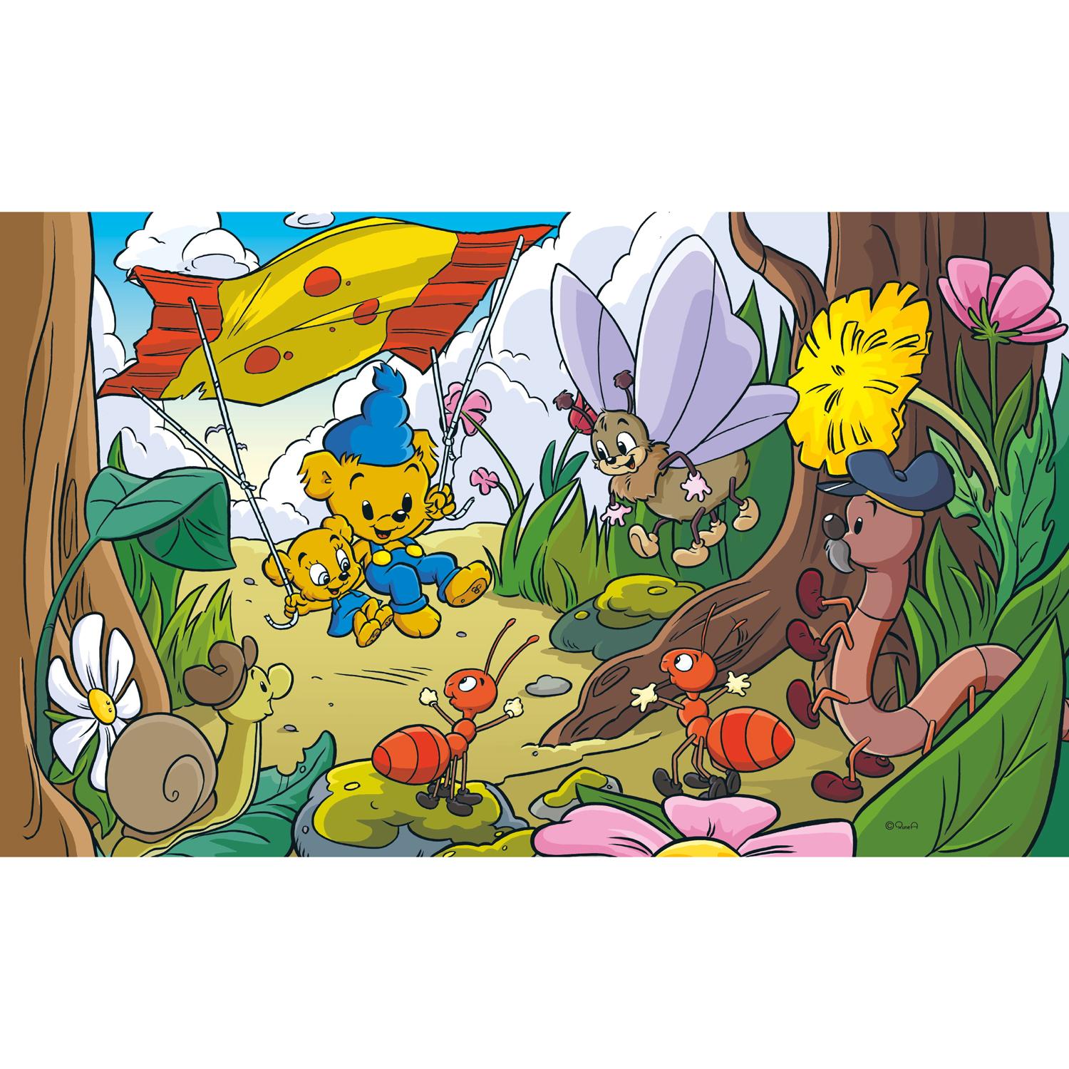 Puzzle 1 00 pieces Bamse and the world's smallest adventure