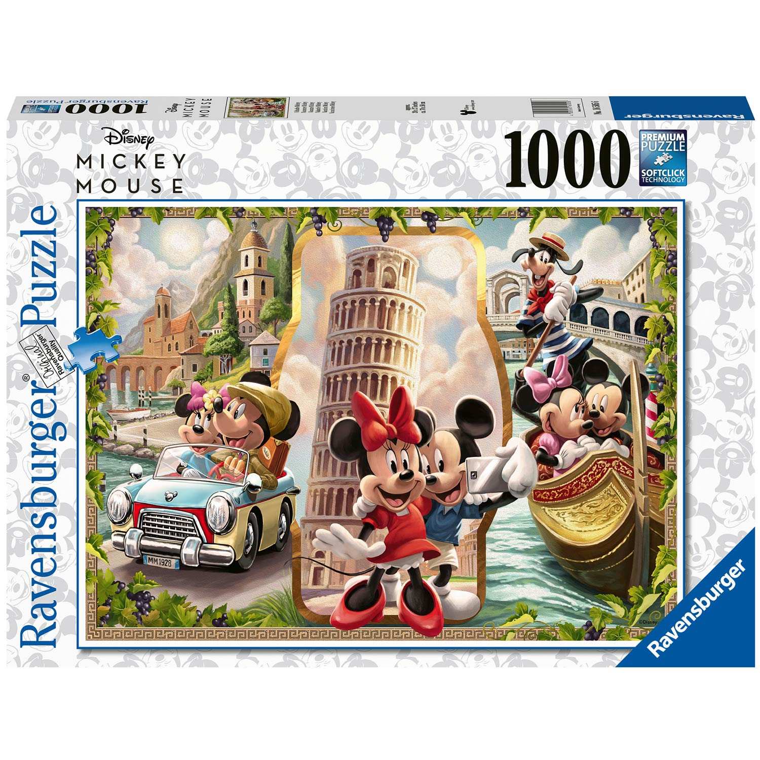 Puzzle Vacation Mickey & Minnie 1000p