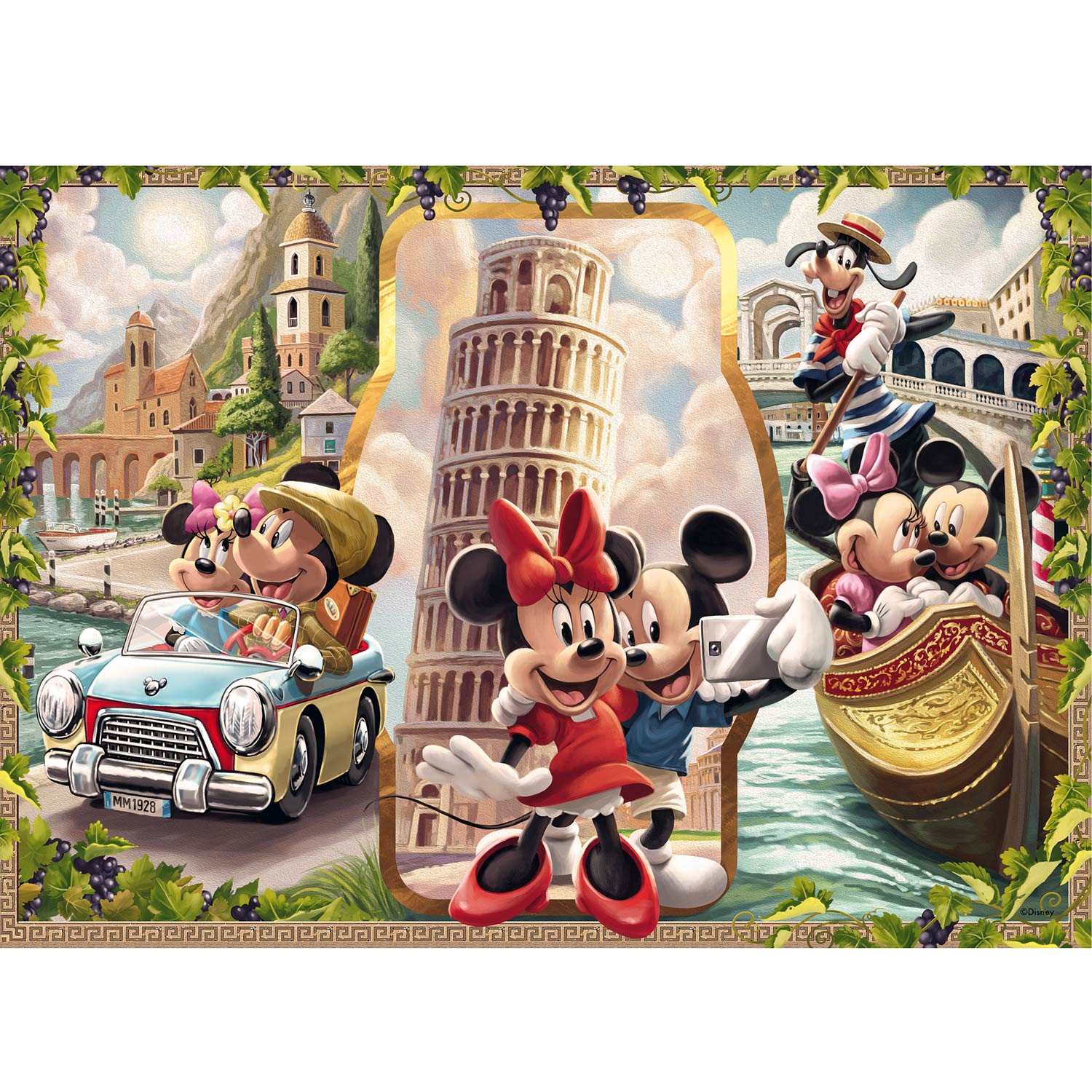 Puzzle Vacation Mickey & Minnie 1000p