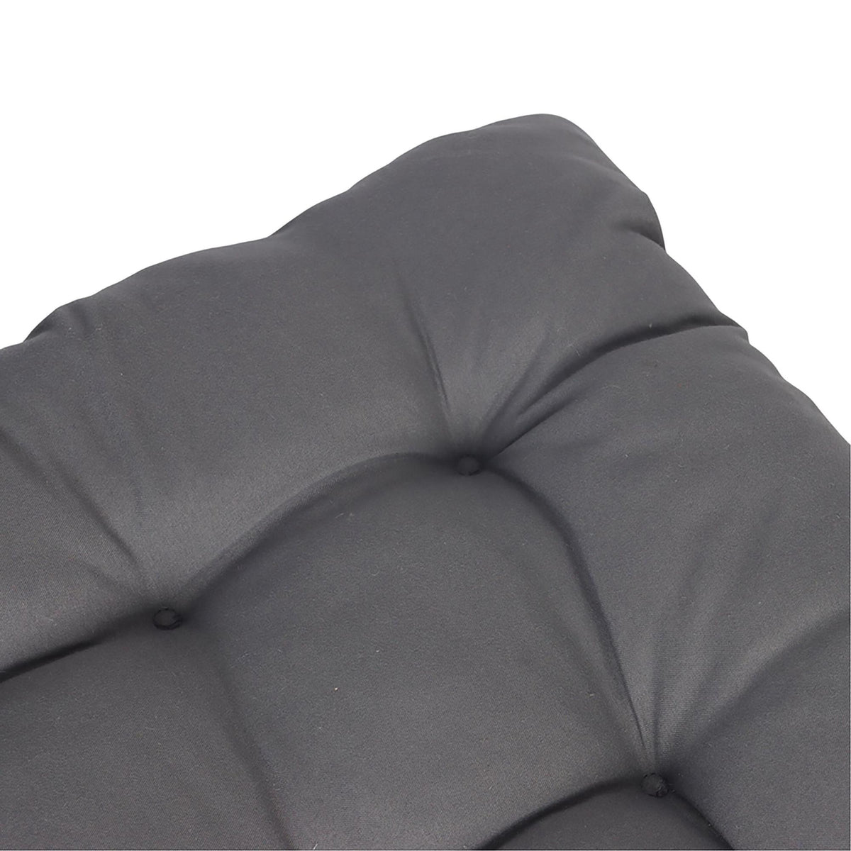 Quilted Square Chair Cushions with Ties, 4-Pack