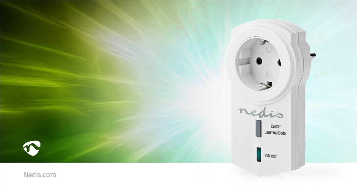 RF Plug | Mesh / 433 MHz | IP20 | 3680 W | Earthed plug / Type F (CEE 7/7) | -10 - 40 °C | White