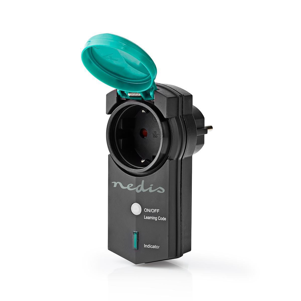 RF Plug | Mesh / 433 MHz | IP44 | 3680 W | Earthed plug / Type F (CEE 7/7) | -20 - 50 °C | Green / Black