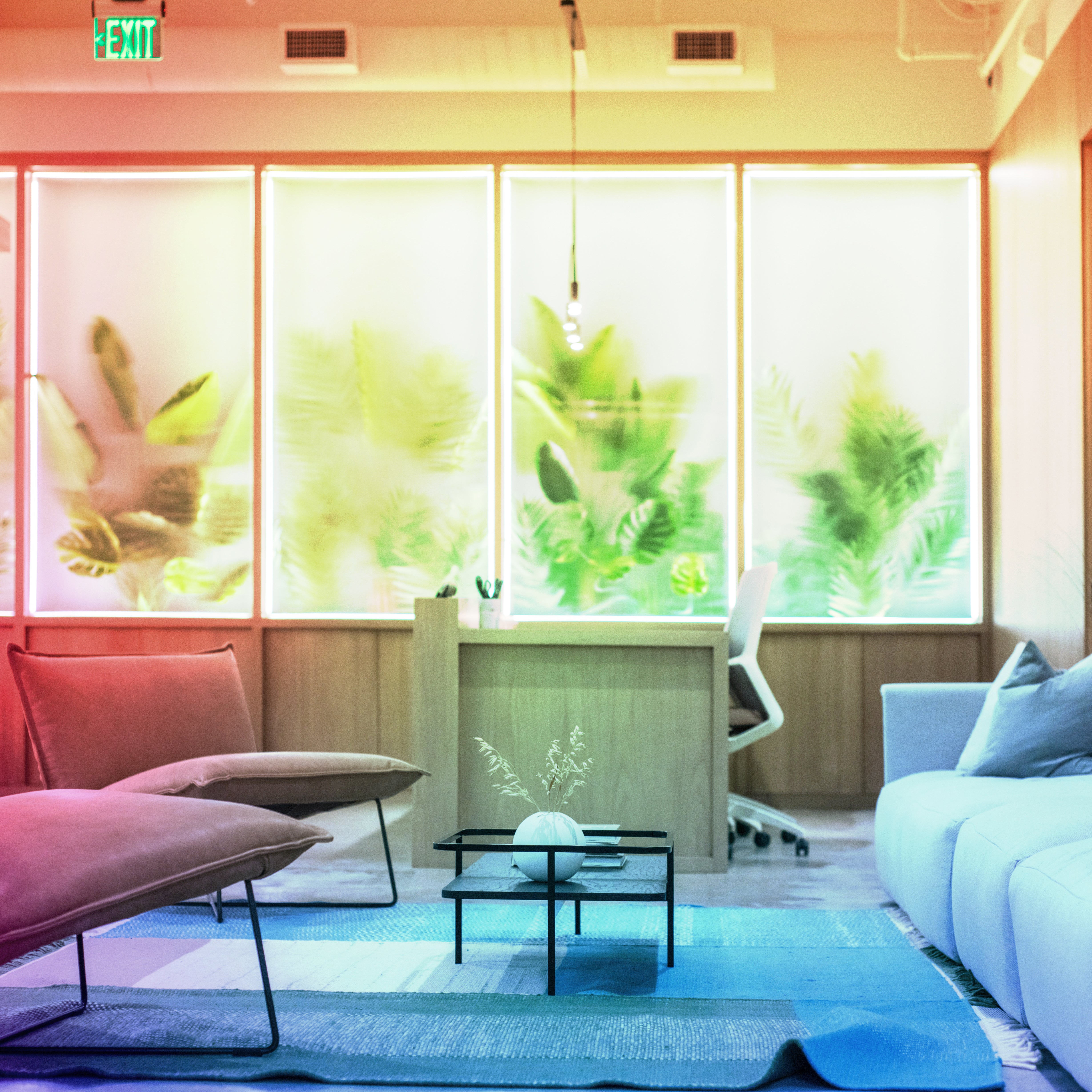 RGB LED strip with remote. 3 meters