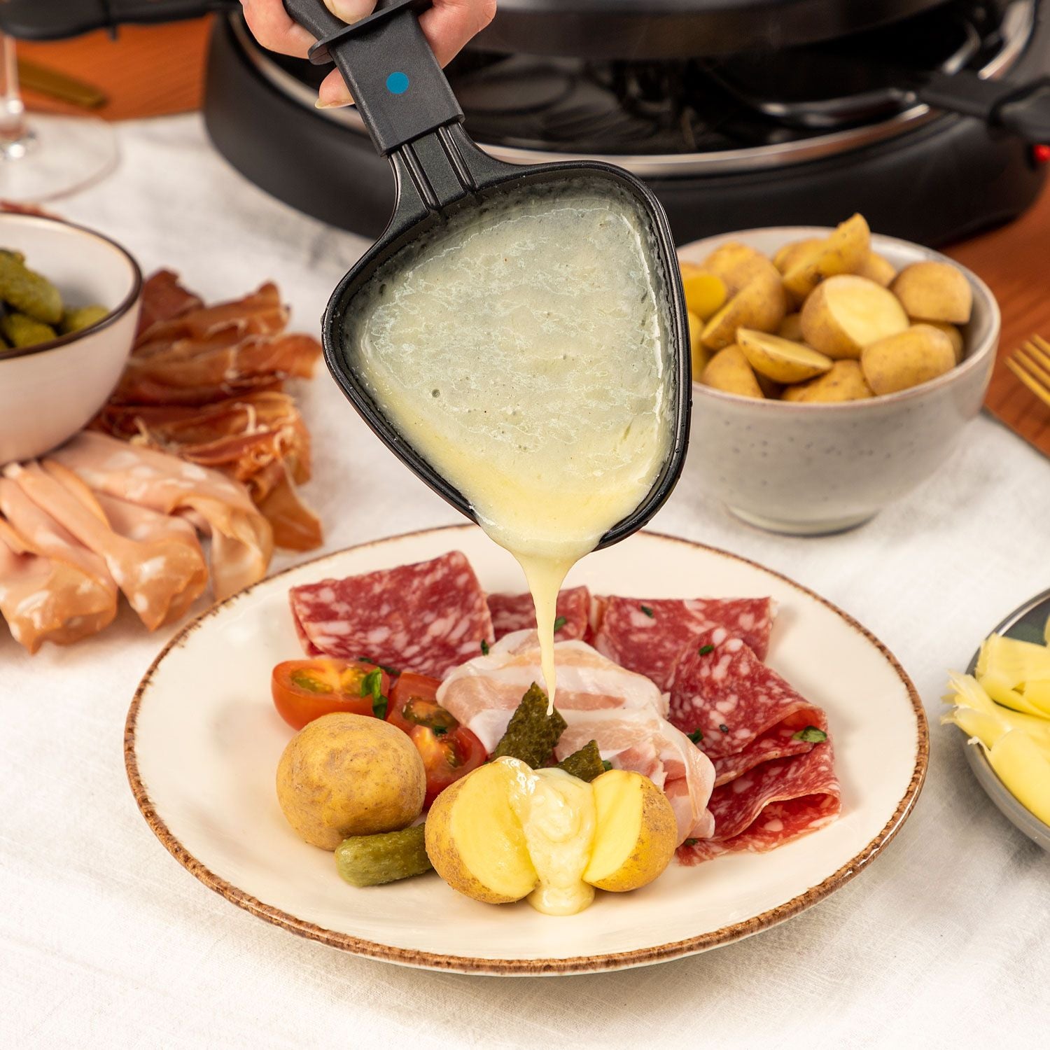 Raclette - 4 in 1 RA-2998 Up to 6 pers