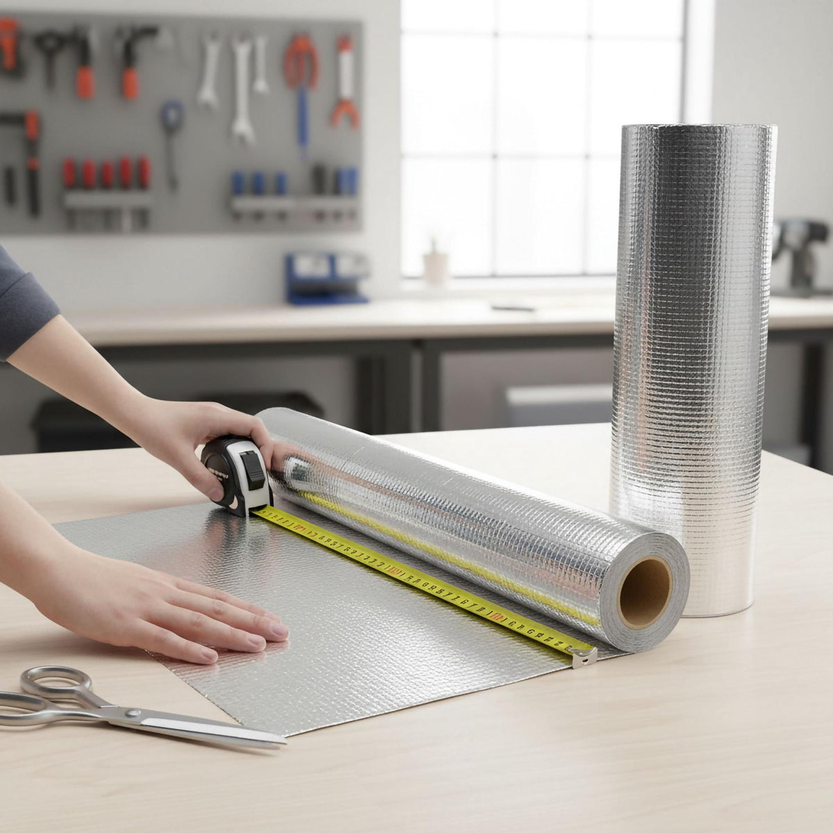 Radiator Reflector Foil – Insulating Aluminum Mat