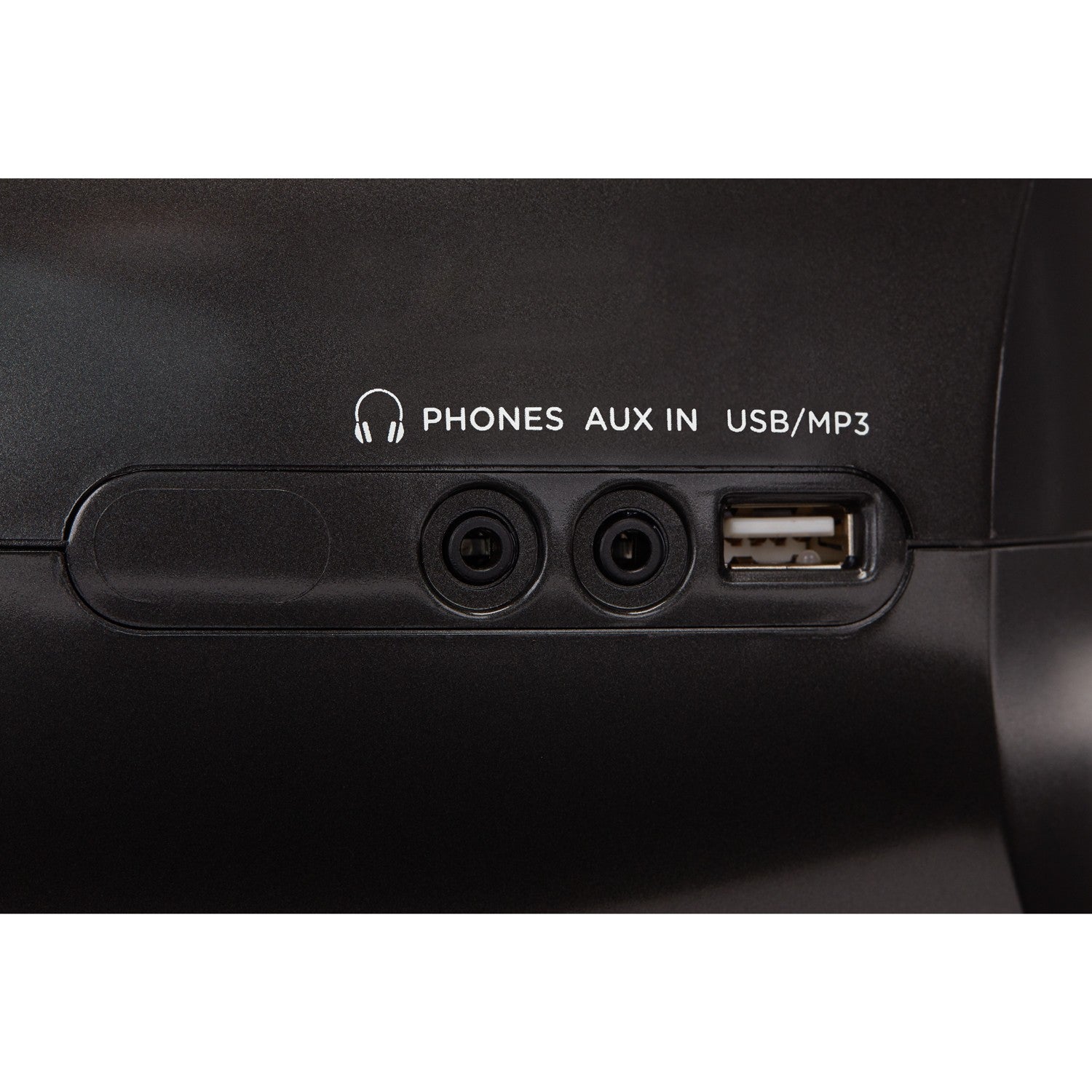 Radio with CD player, Cassette tape and Bluetooth Black