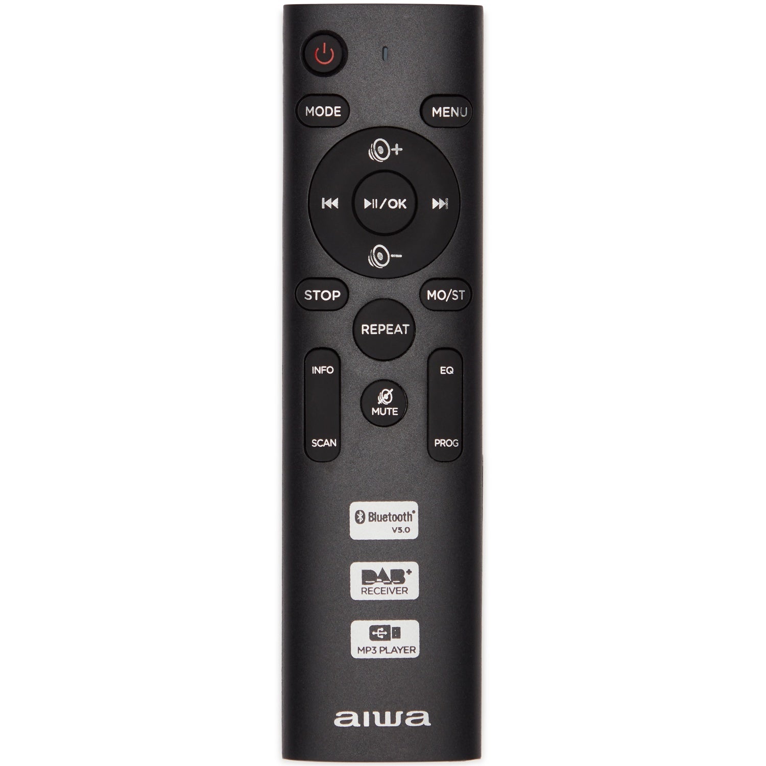 Radio with CD player, Cassette tape and Bluetooth Black