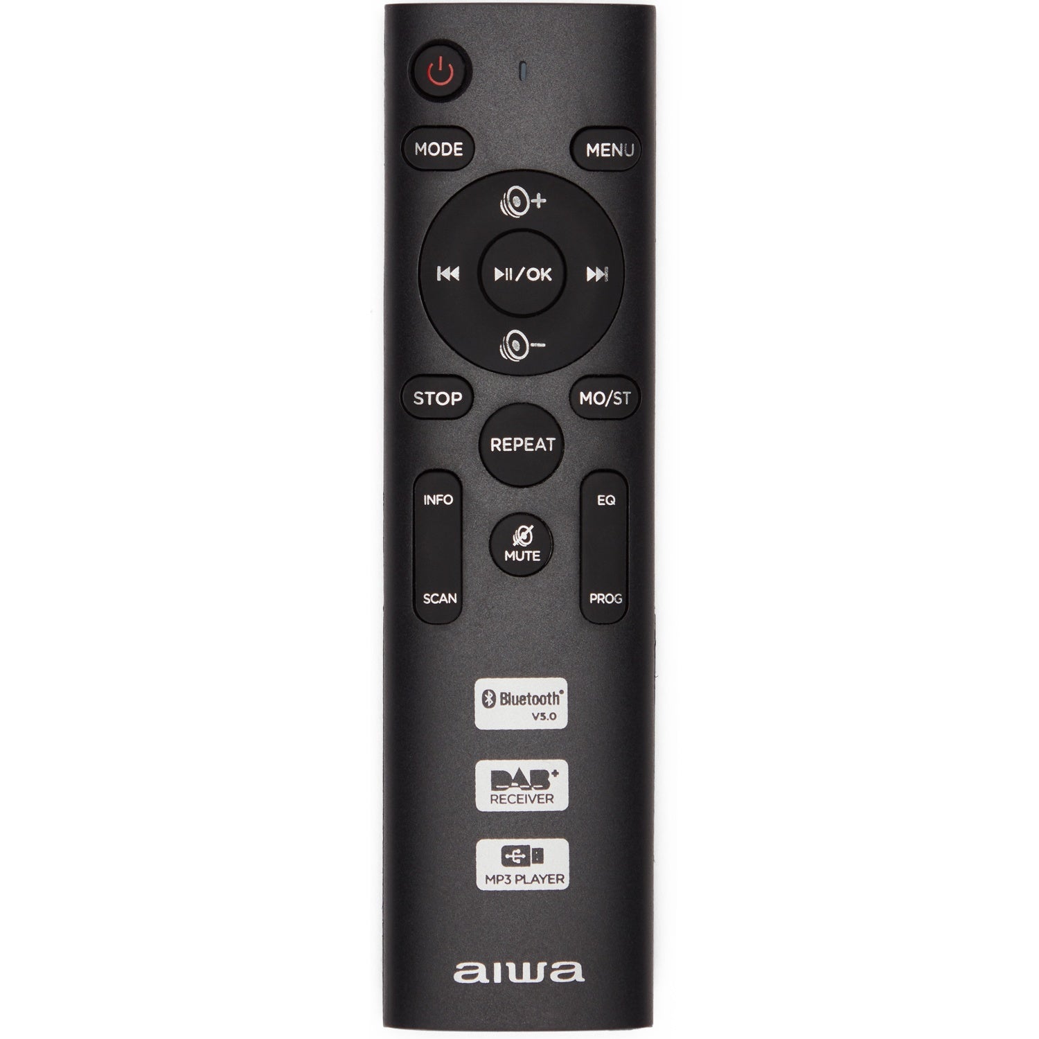 Radio with CD player, Cassette tape and Bluetooth Red