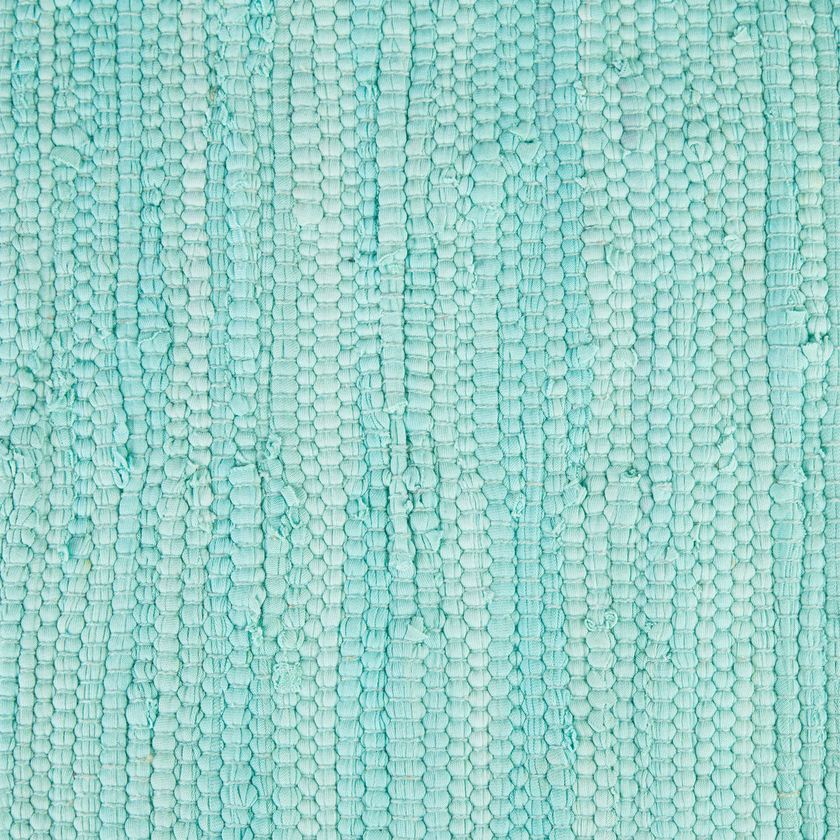 Rag Rug with Fringes
