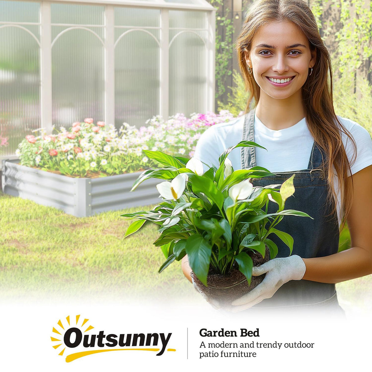 Raised bed made of steel, weather-resistant plant bed with anti-cut edge, cold frame, garden bed, rust-proof plant box, plant pot, 240 x 120 x 30 cm for garden, balcony, vegetable bed for flowers, vegetables