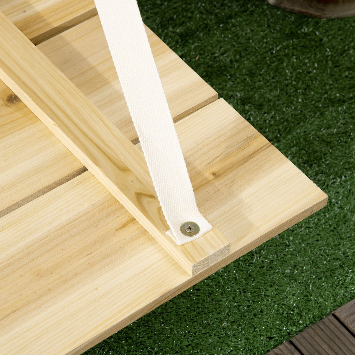 Raised bed planter flower box with table, cupboard vegetable bed for garden, terrace and balcony, wood, natural, 105 x 39.5 x 105 cm