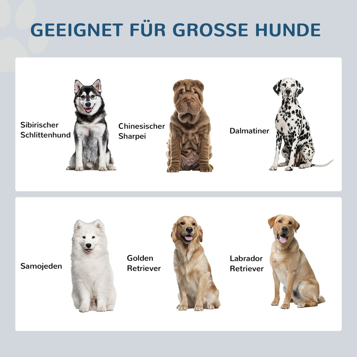 Raised dog bowls with storage space, 2 bowls, for large dogs, water bowl, food bowl, dog bowl stand, 60 cm x 30 cm x 34 cm, coffee