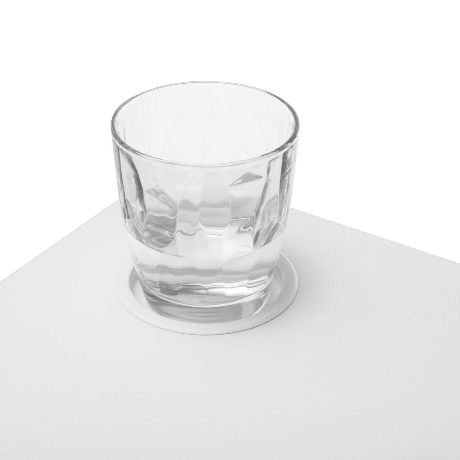 Raised/lowered bed/coffee table with gas spring White