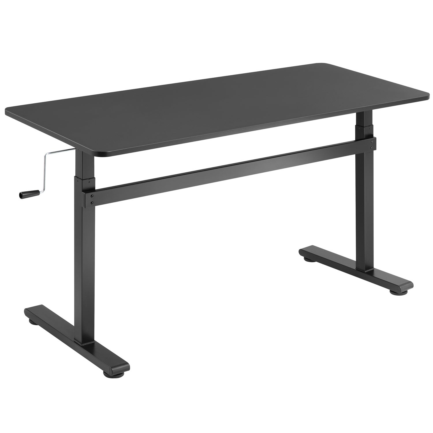 Raised/lowered desk Manual 140x60cm Sv