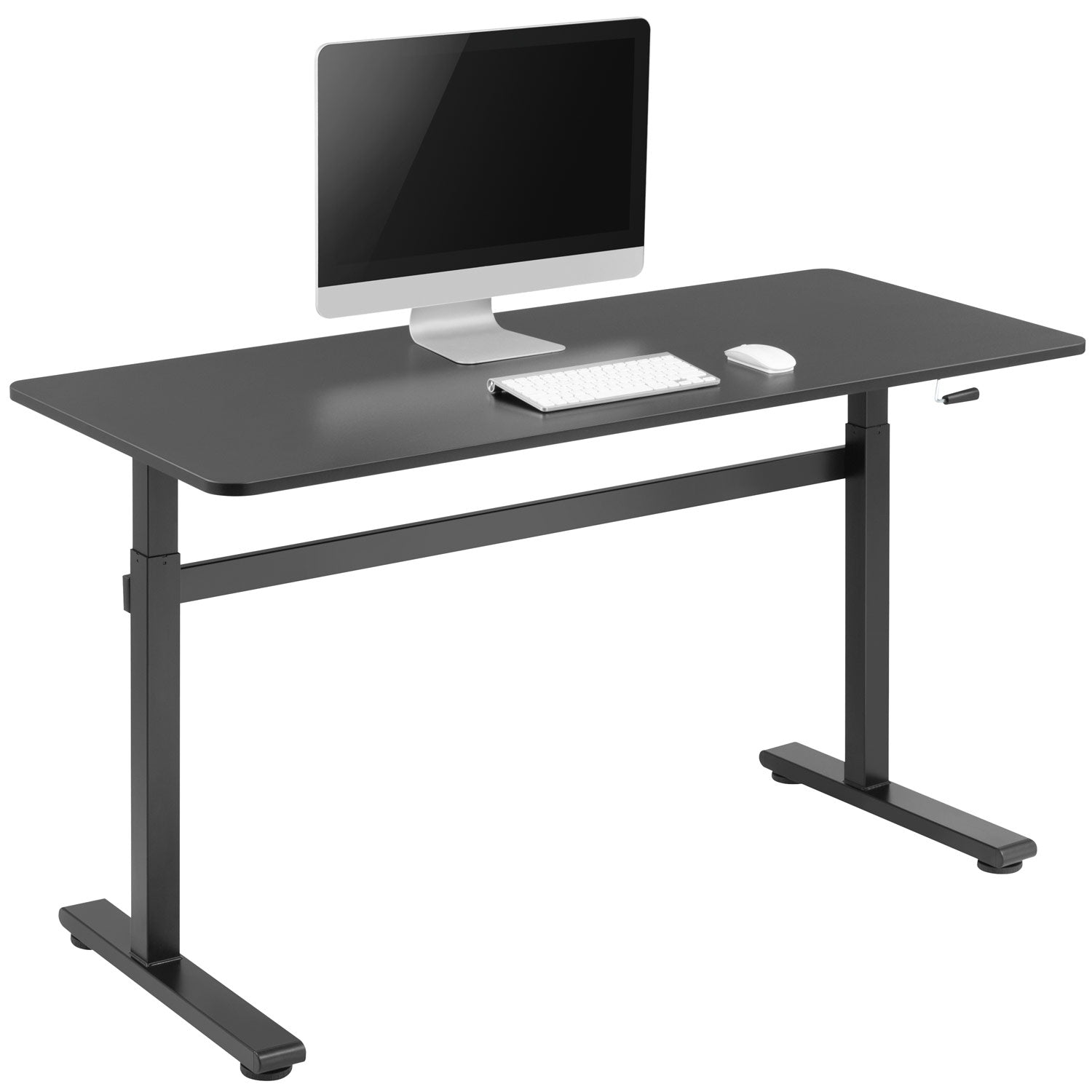 Raised/lowered desk Manual 140x60cm Sv