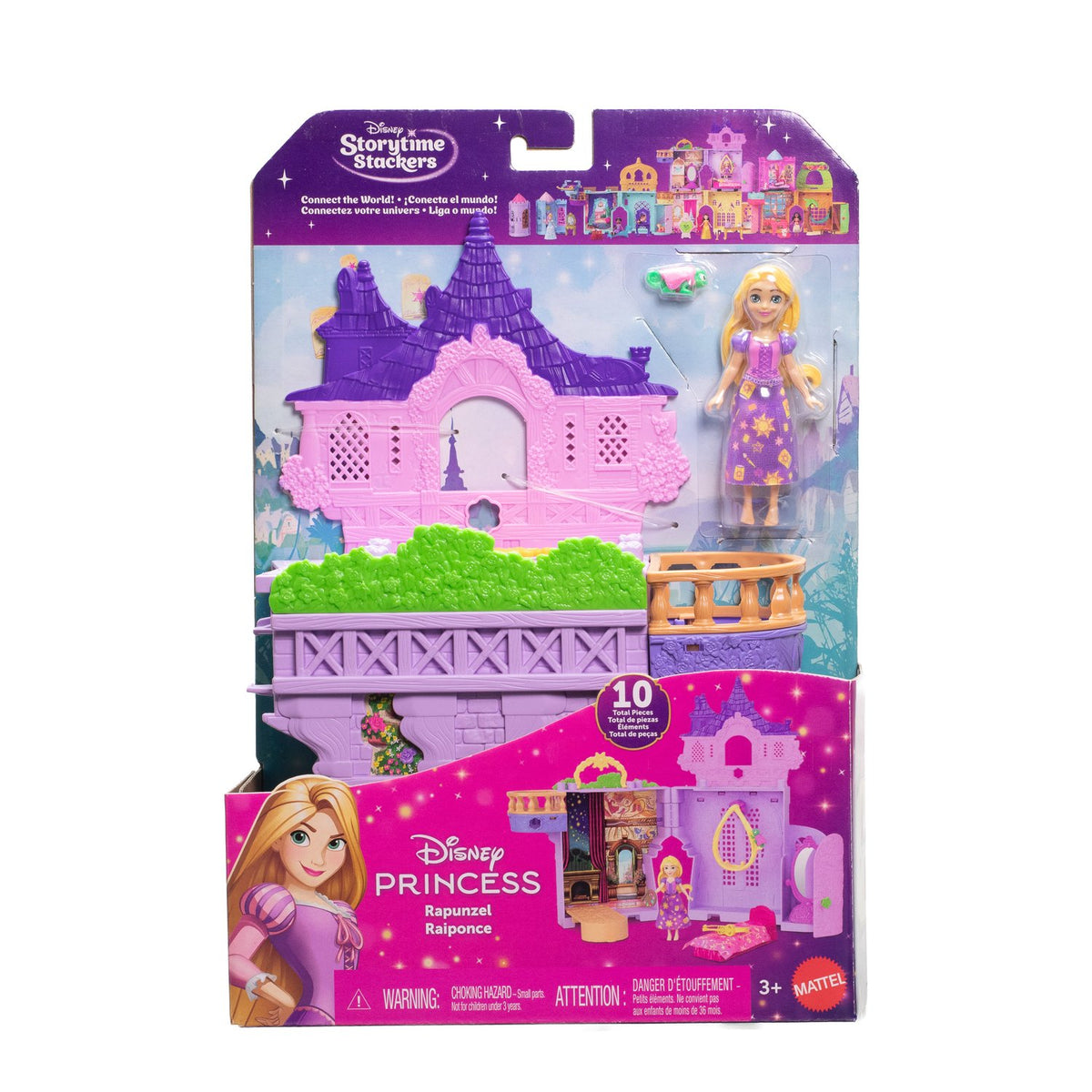 Rapunzel Stacking Castle with Doll and Accessories