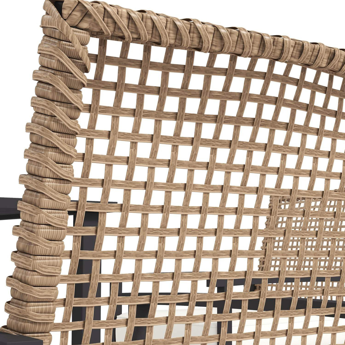 Rattan Seating Group, 5 Pieces. Garden Furniture Set, Balcony Set For 4 People, Balcony Furniture With 1 Table, 4 Chairs, Garden Furniture Including Cushions