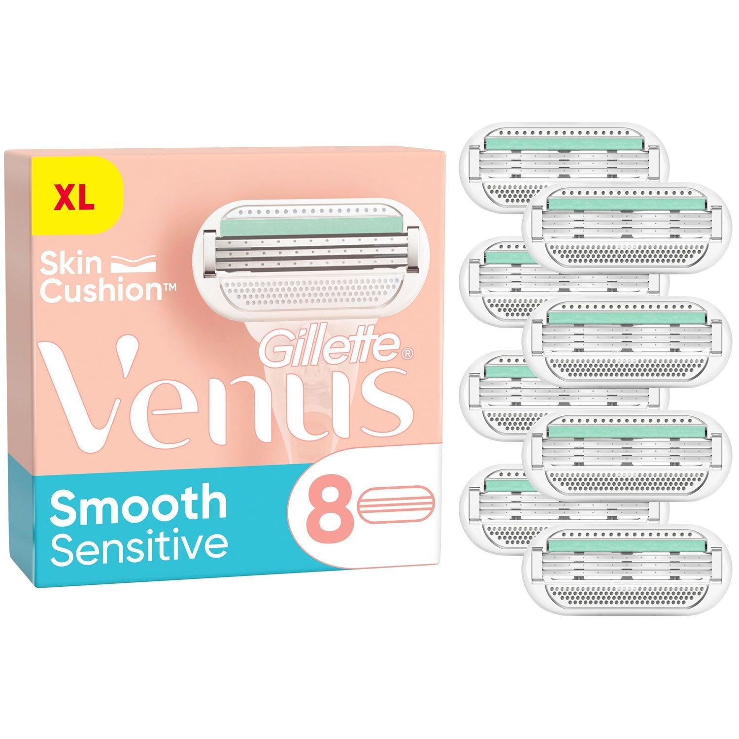 Razor blades Venus Smooth Sensitive 8pcs