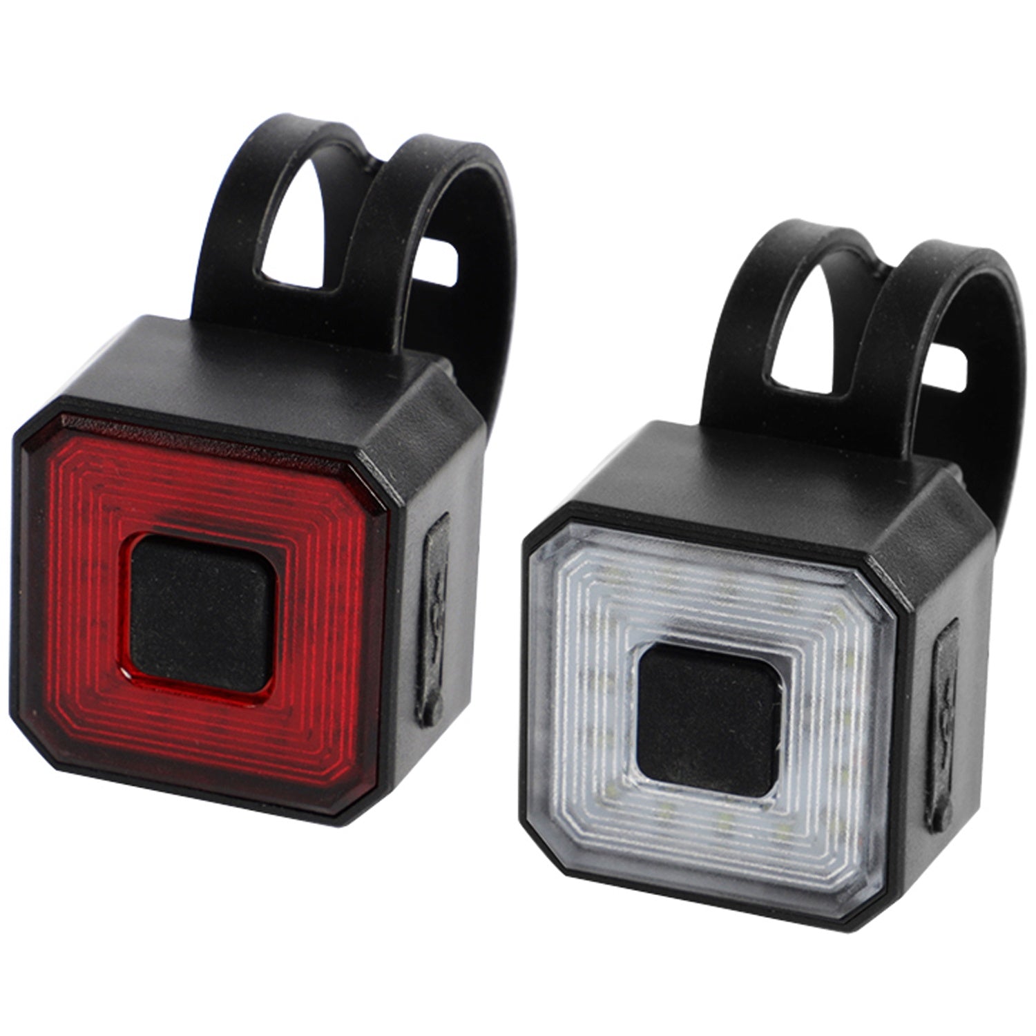 Rechargeable Bicycle Lights Square 50 lm