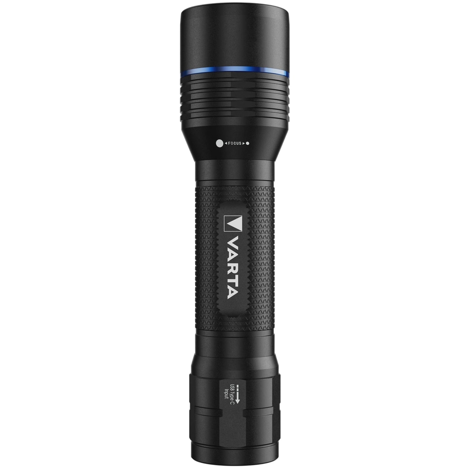 Rechargeable Flashlight 1500lm, IP67, USB-C, 5 Modes