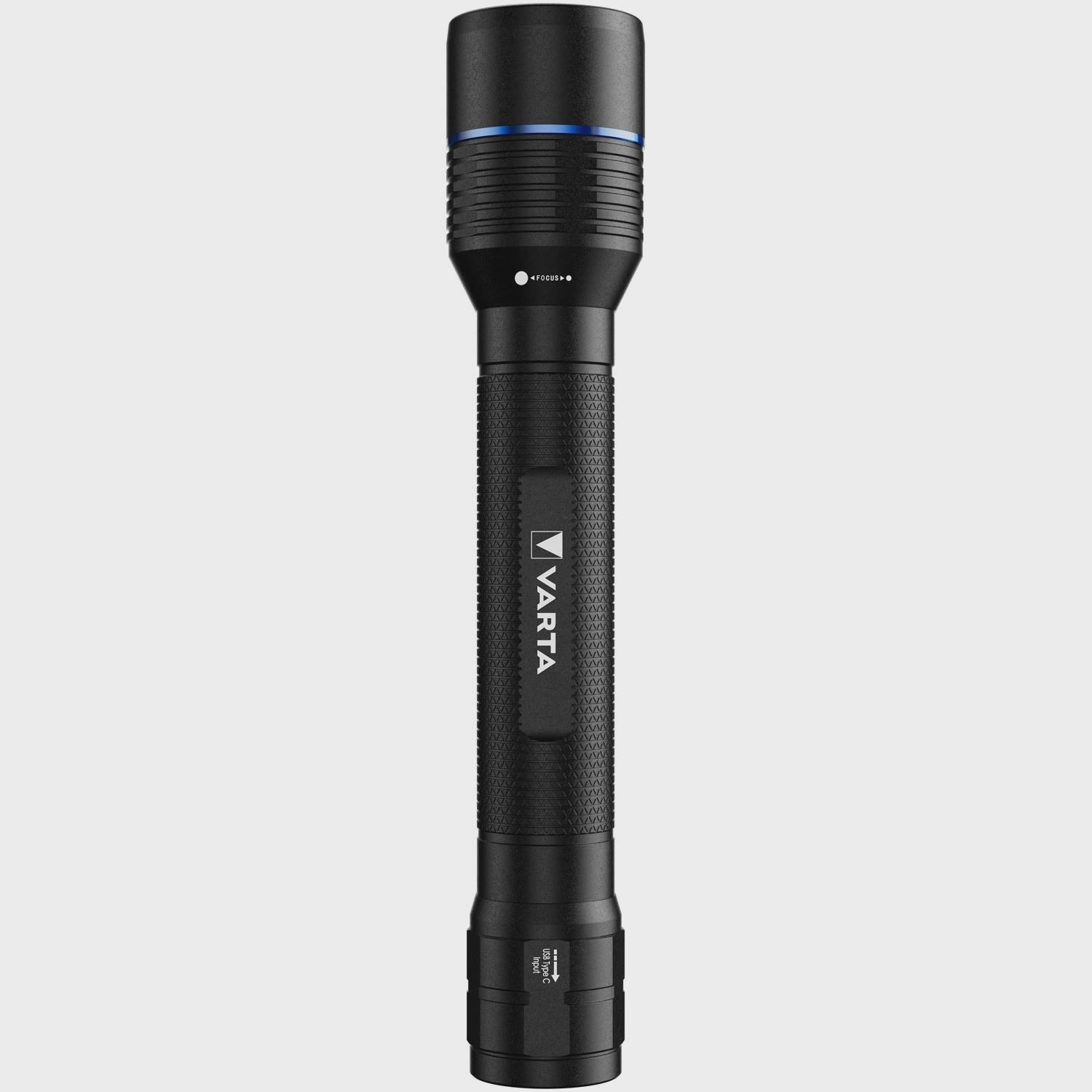 Rechargeable Flashlight 2000lm, IP67, USB-C, Powerbank