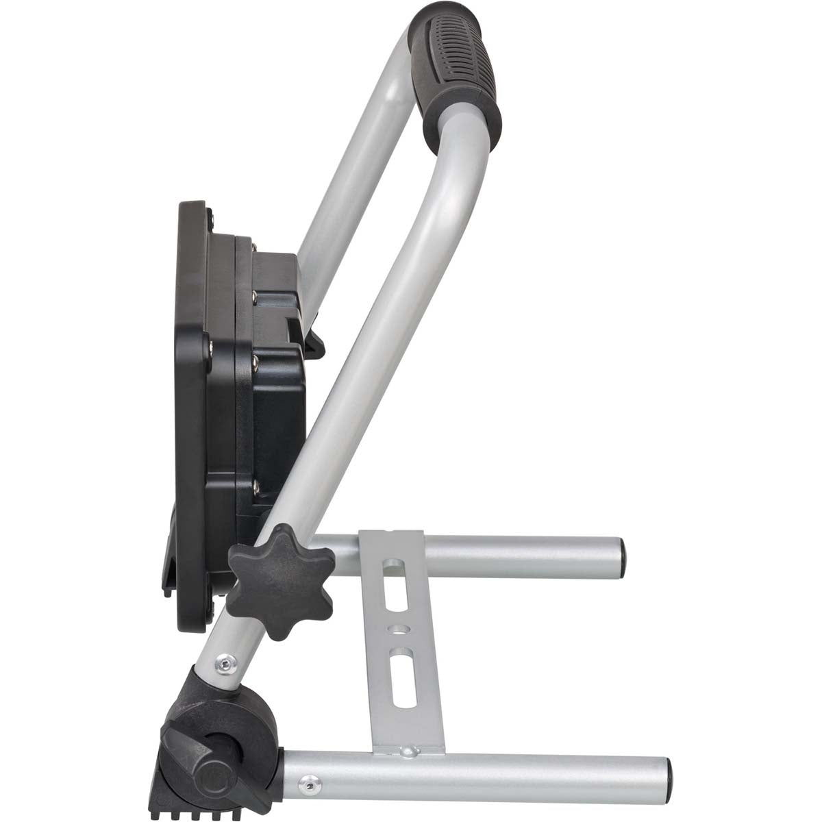 Rechargeable LED work light EL 2000 MA 20W for indoor and outdoor IP54 (workplace lighting 2150lm with 2 switching levels and power bank function, up to 6h light duration, with low battery warning, space-saving due to foldable frame)