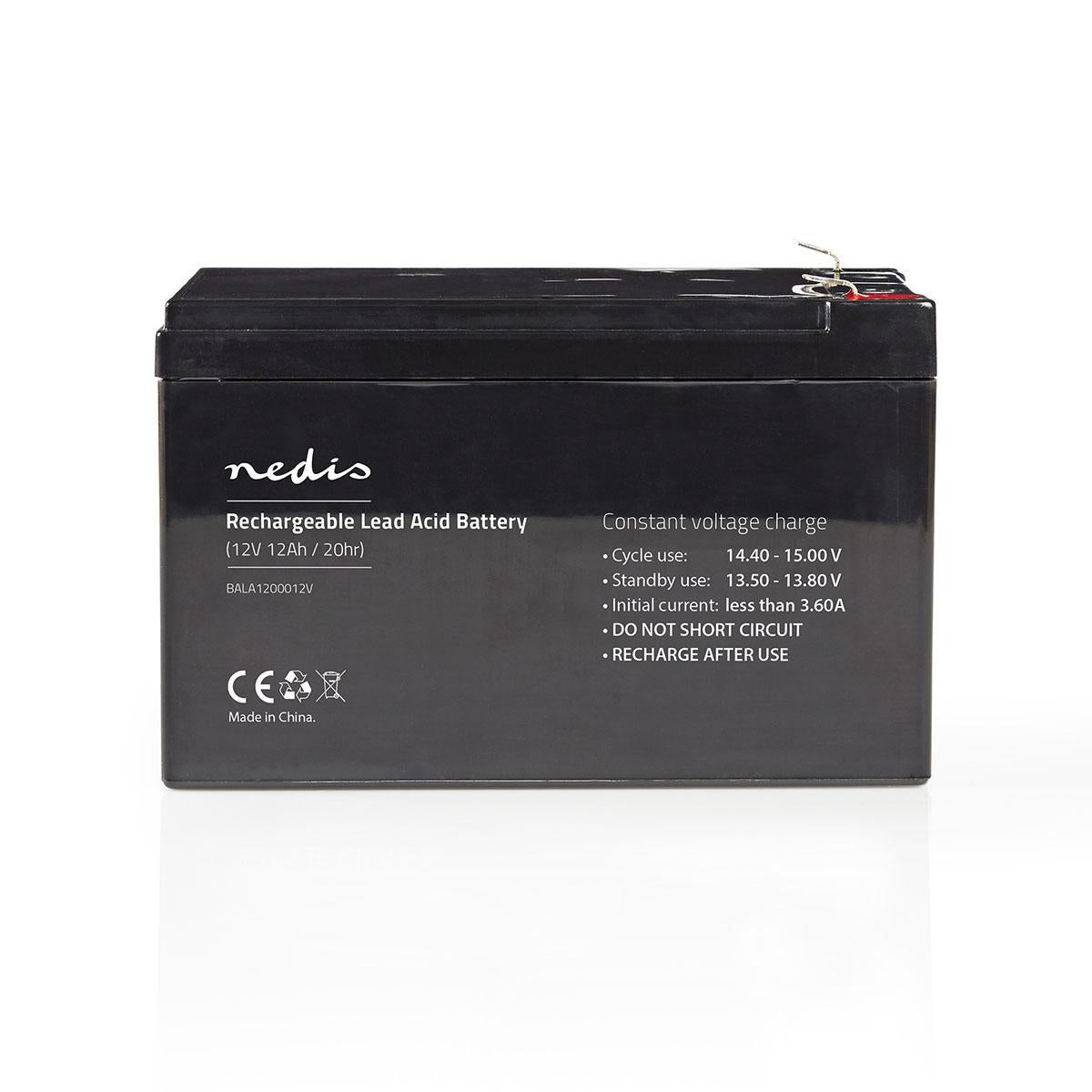 Rechargeable lead acid battery | Lead-acid | Rechargeable | 12 V| 12000mAh