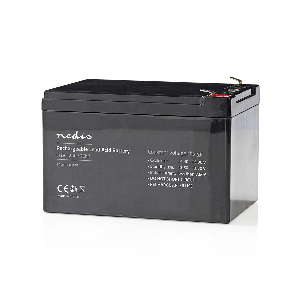 Rechargeable lead acid battery | Lead-acid | Rechargeable | 12 V| 12000mAh