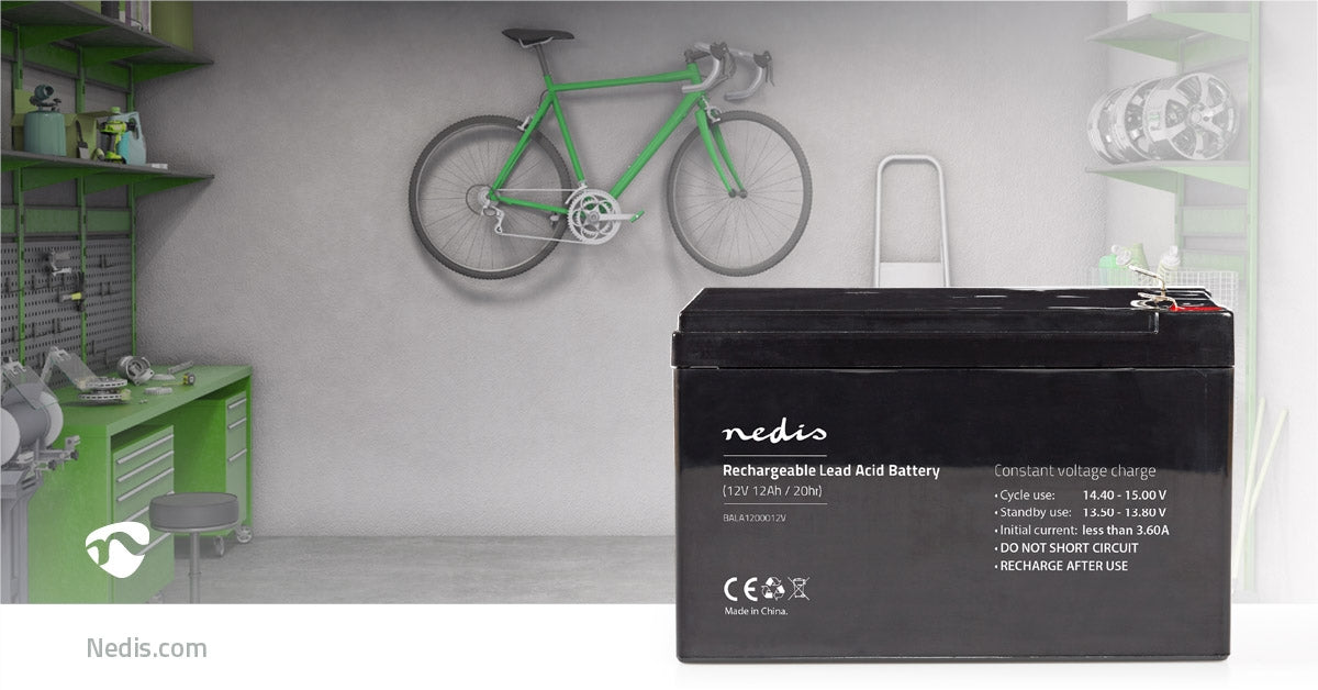 Rechargeable lead acid battery | Lead-acid | Rechargeable | 12 V| 12000mAh