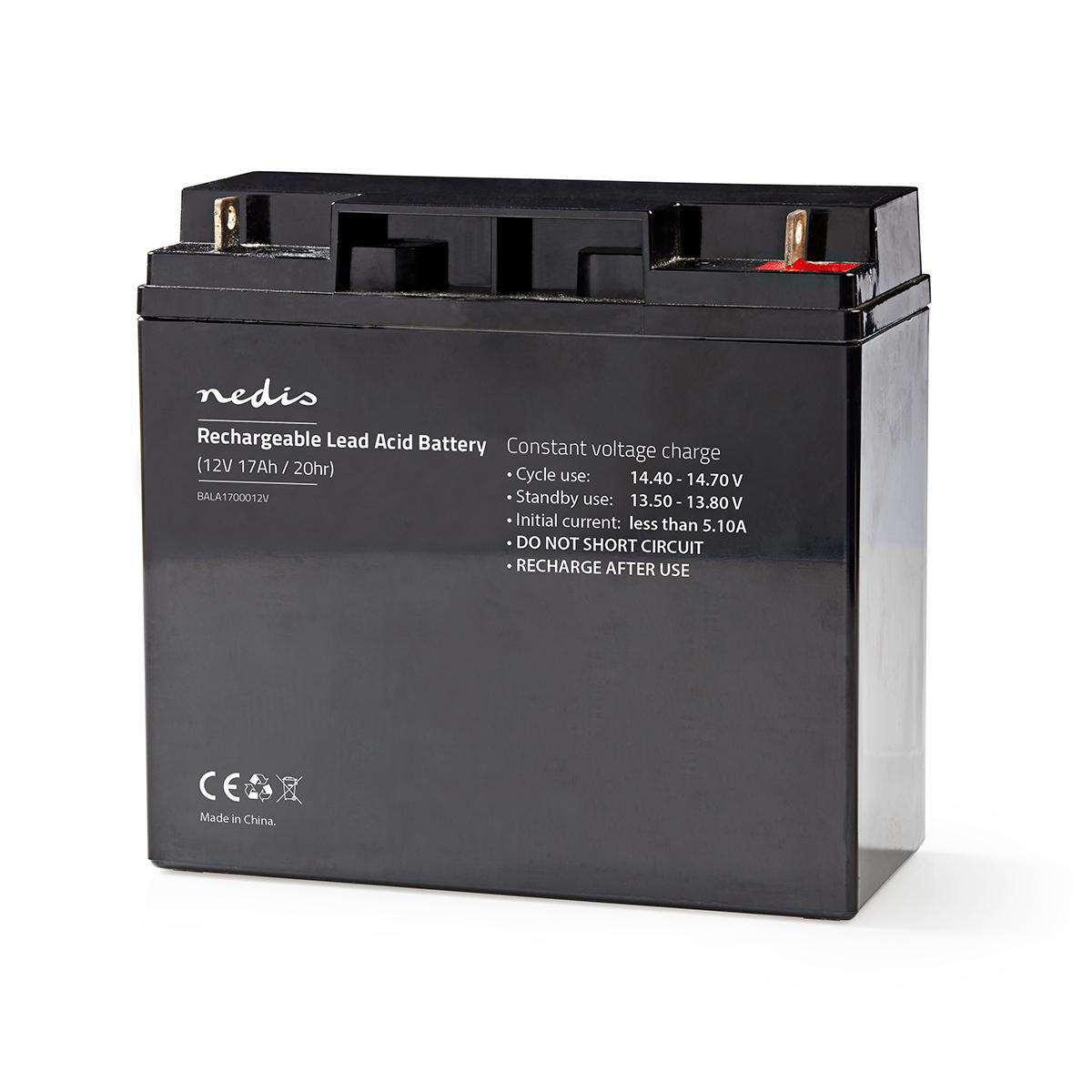 Rechargeable lead acid battery | Lead-acid | Rechargeable | 12 V| 17000mAh
