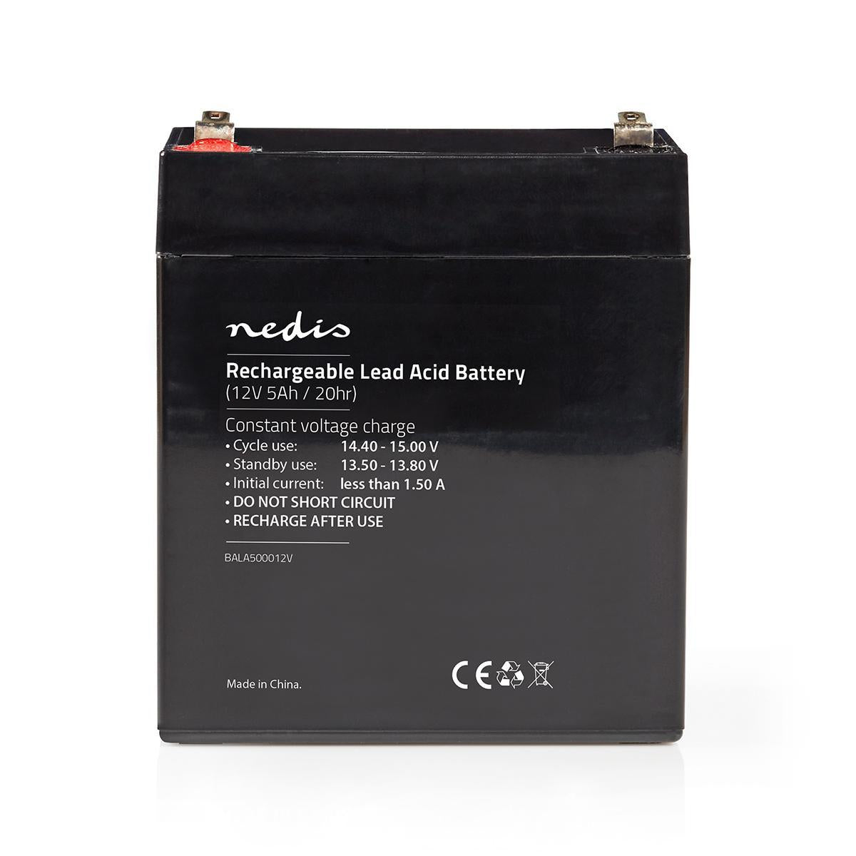 Rechargeable lead acid battery | Lead-acid | Rechargeable | 12 V| 5000mAh