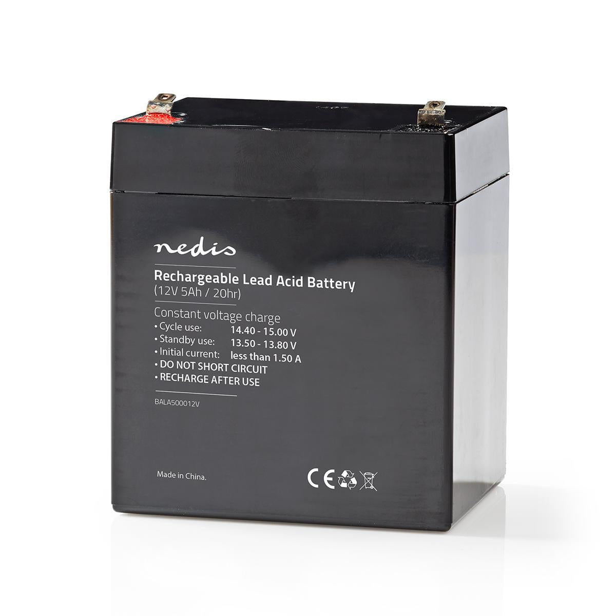 Rechargeable lead acid battery | Lead-acid | Rechargeable | 12 V| 5000mAh