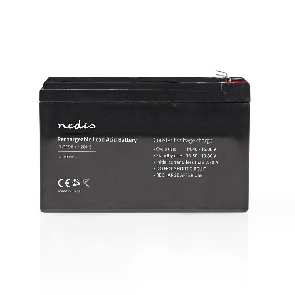 Rechargeable lead acid battery | Lead-acid | Rechargeable | 12 V| 9000mAh