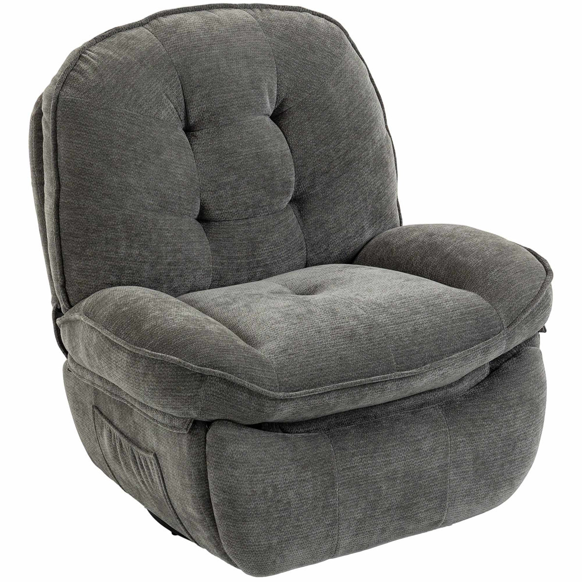 Recliner Chair with Swivel, Rocking & Reclining Function