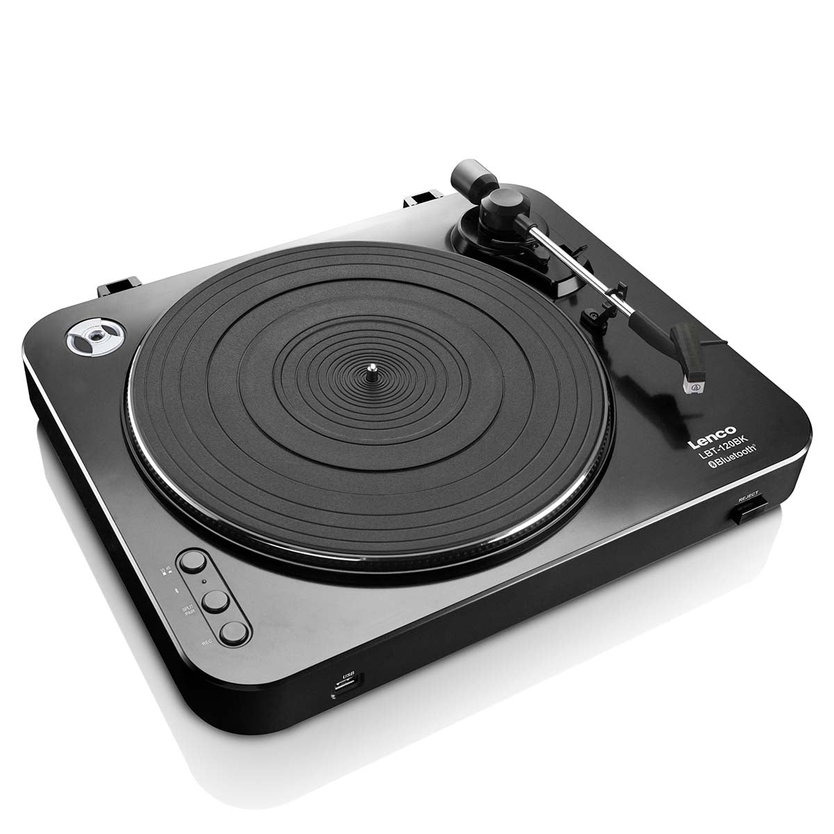 Record Player with direct encoding and Bluetooth® Black