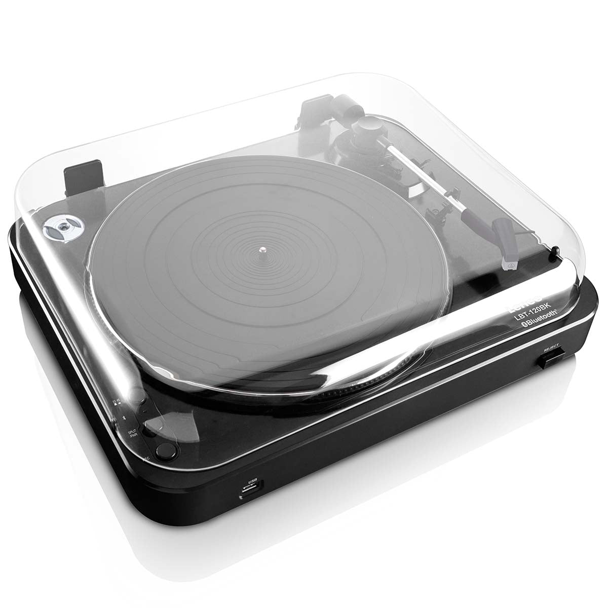 Record Player with direct encoding and Bluetooth® Black