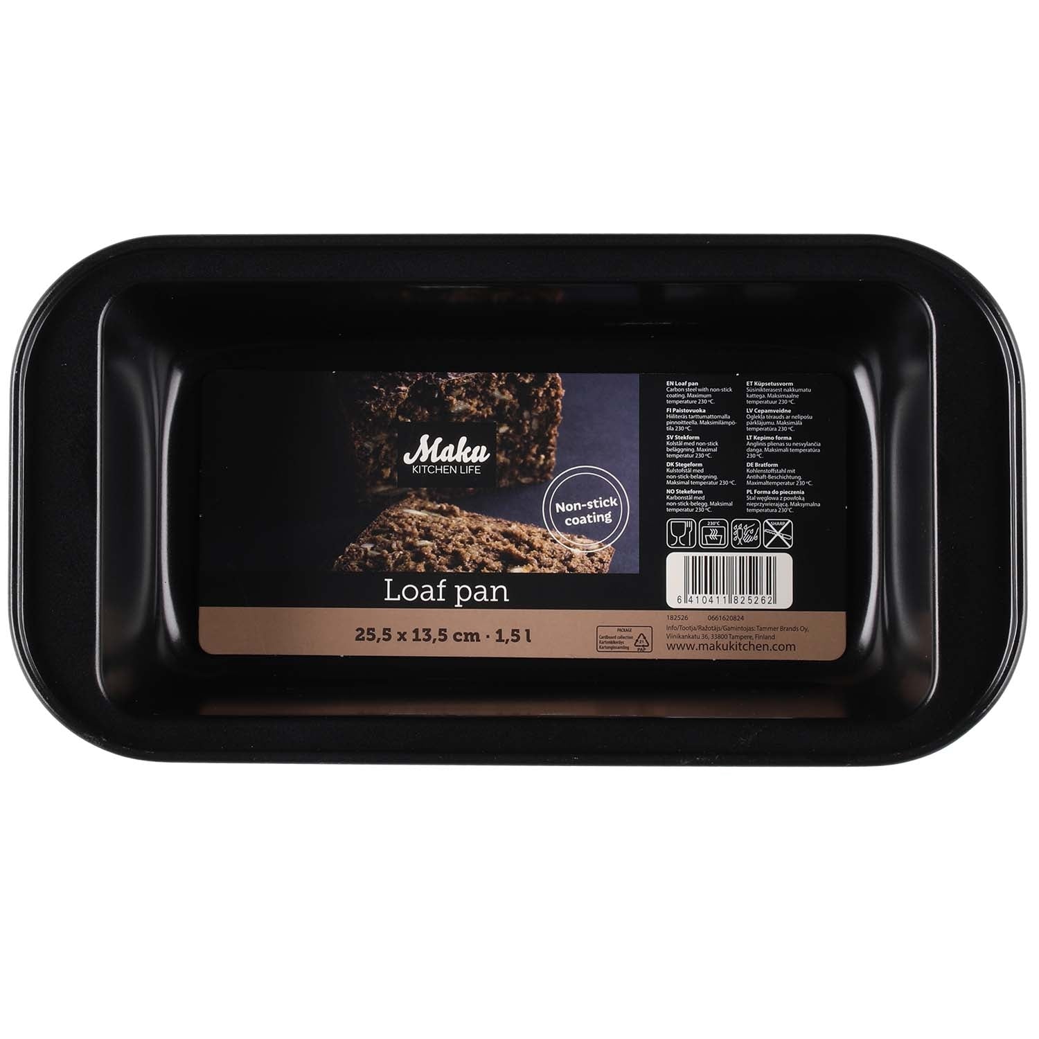 Rectangular Baking Pan 25x13 cm Non-Stick