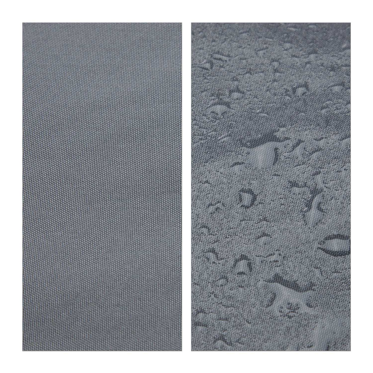 Rectangular Grey Shade Sail, UV Protection, Water-Repellent